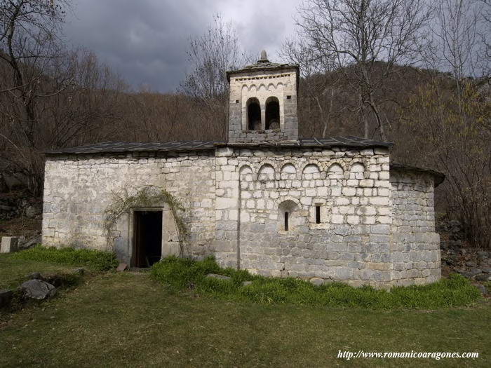 TEMPLO EN 2007 DESDE EL SUR